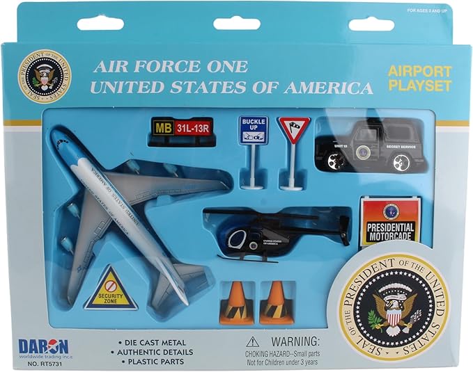 Airforce One United States of America Airport Playset