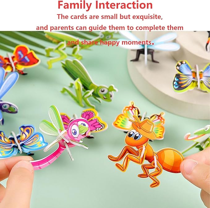 30PCS Flowarmth Puzzle, 3D Cartoon Puzzles for Kids Ages 4-8, Educational 3D Cartoon Puzzle, 30PCS Not Repeating 3D Puzzles for Kids, DIY 3D Animal Jigsaw Puzzles Art Crafts Gifts (Plane Tanks)