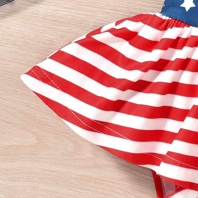 Aalizzwell Newborn Infant Baby Girls Bodysuit Dress