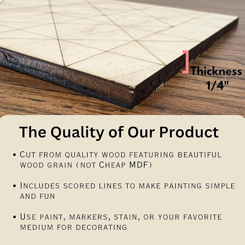 4 Pack Fall Barn Quilt Kit Pattern DIY Unfinished Craft Kit, Autumn Wooden Mini Wall Decor to Paint Small Squares Craft Set (3 inches, Pumpkin)