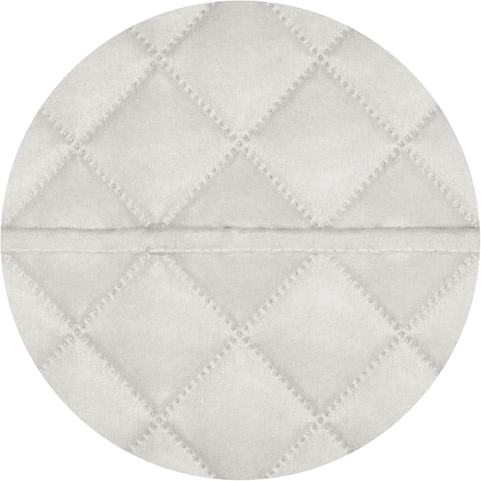 PureFit Reversible Quilted Sofa Cover, Water Resistant Slipcover Furniture Protector, Washable Couch Cover with Non Slip and Elastic Straps for Kids, Dogs, Pets (Small Recliner, Ivory/Ivory)