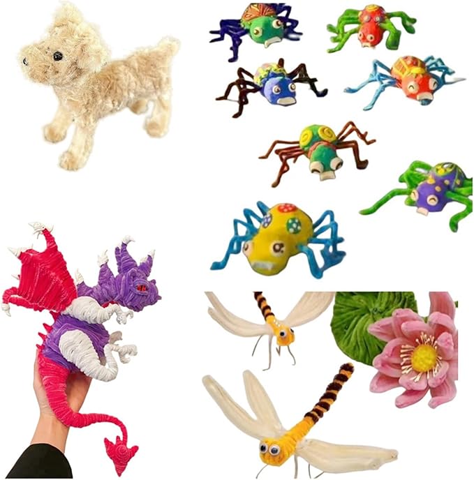 Gray Chenille Stems Pipe Cleaners, 12 Inch Colored Pipe Cleaners Pastel Craft Supplies, 200 Pcs Pastel Pipe Cleaners for Crochet Projects, Holiday Wreath, DIY Art Craft