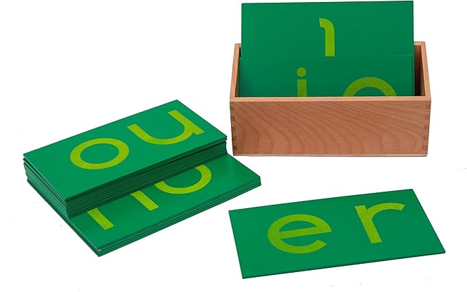 Adena Montessori Lower Case Double Sandpaper Letters