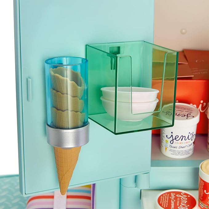 American Girl x Jeni's Full of Flavor Ice Cream Truck for 18-inch Dolls (Dolls Sold Separately)
