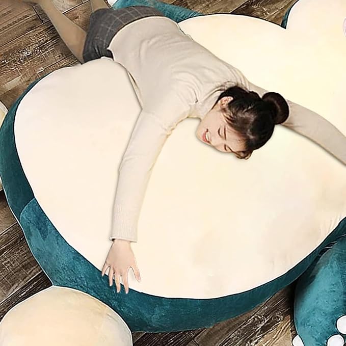 Animal Plush Toy (No fillings) Unstuffed Giant Plush Pillow Bean Bag Chair Bed with Zipper for Girlfriend Birthday Christmas New Year Gift(59 Inches)