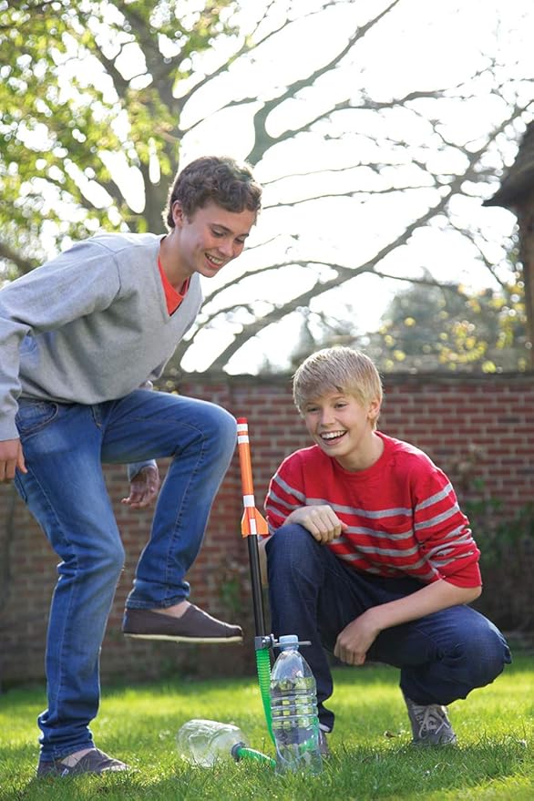 4M Green Science Rocket Kit - STEM Toys DIY Physics Science Experiment Launch Educational Gift, Brown/a (4630)