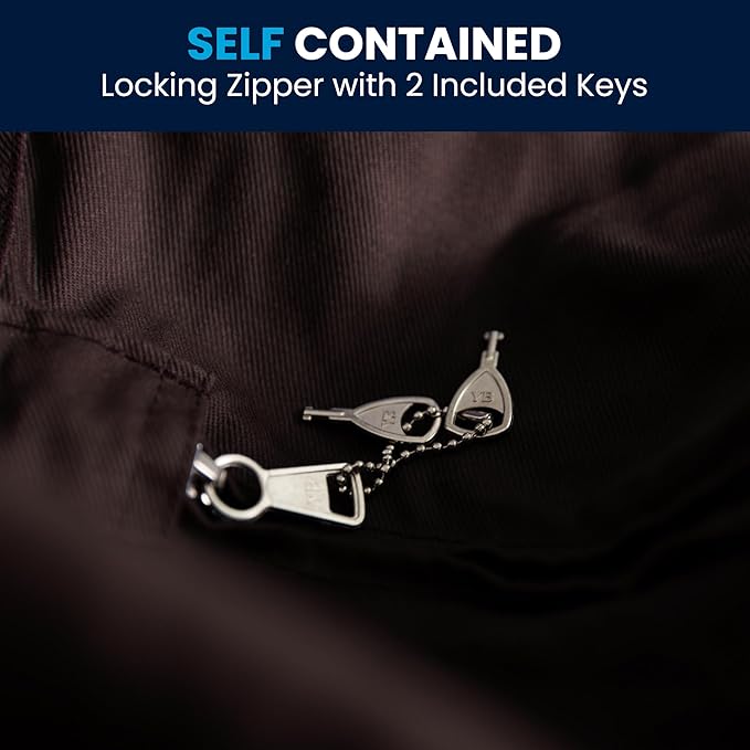 Flash Furniture Dillon Small Bean Bag Chair for Kids and Teens, Foam-Filled Beanbag Chair with Machine Washable Cover, Brown