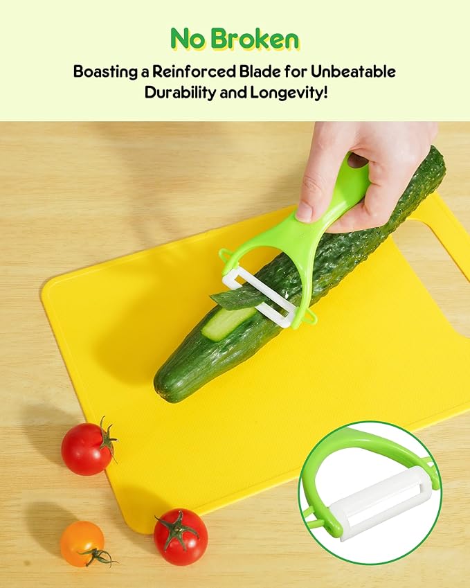 Kids Kitchen Knife Set, 11 Pcs BPA Free Montessori Kitchen Tools for Toddlers' Real Cooking, Include Kid Knives, Crinkle Cutter, Sandwich Cutters, Peeler, Cutting Board for Birthday