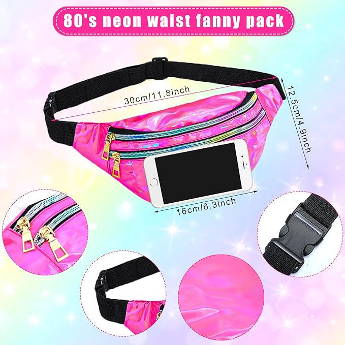 Giegxin 2 Set 80s Leg Warmers Set for Girls Kids Neon Ribbed Knit Leg Warmers Fitness Headband Wristbands for Cosplay Party