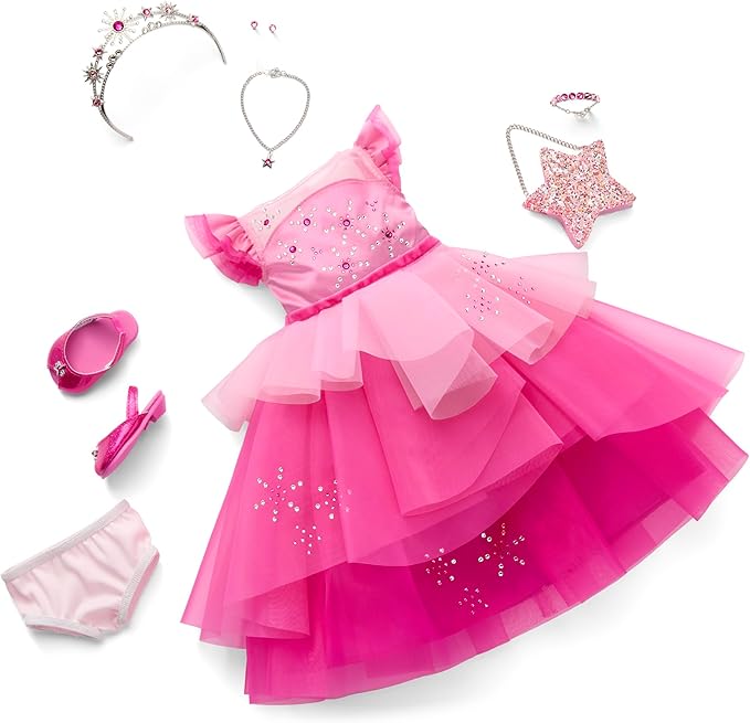American Girl 2024 Pink Stardust Holiday Collector Doll with Swarovski Crystals – Blonde