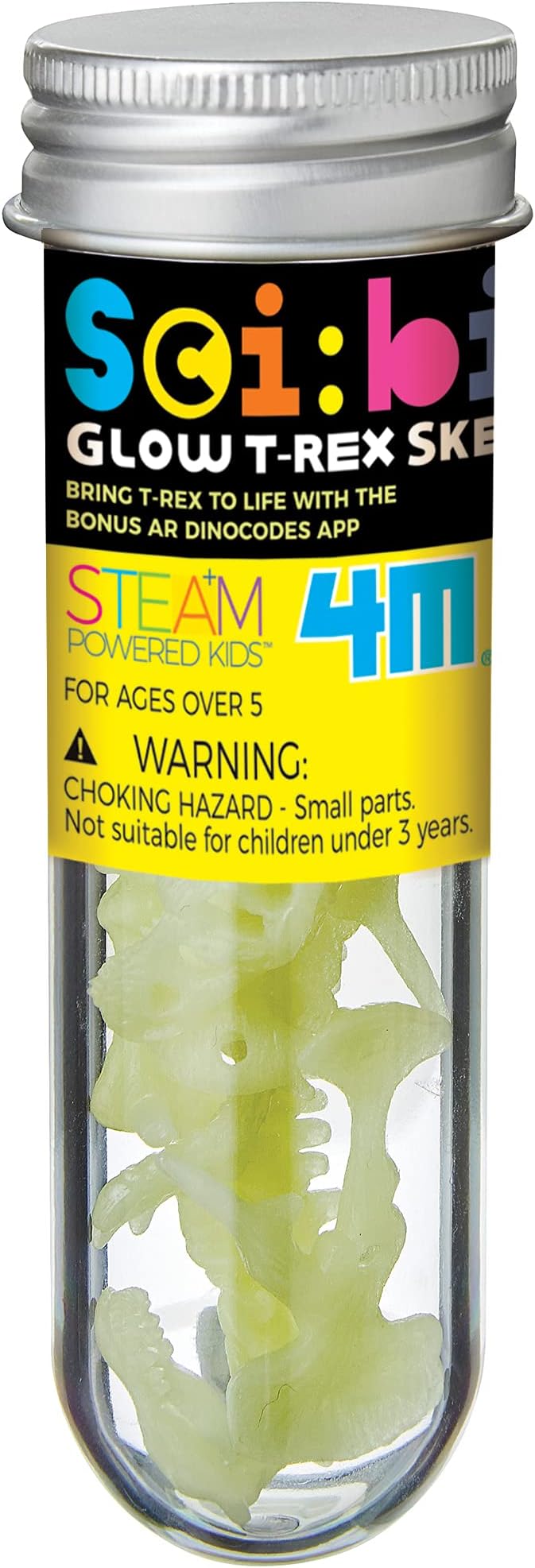 4M Sci:Bits Glow T-Rex Skeleton Kit