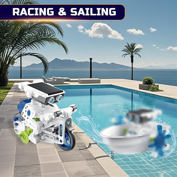 STEM Robot Toys for Kids Ages 8-12, Science Kits for 8-14 Year Old Teen Boys Girls, Experiments Robots Gifts for Teenage Ages 8 9 10 11 12