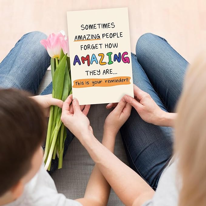 Amazing People Remind Card, Goodbye Card, Coworker Leaving Card, Colleague Congrats Card, Friendship Thank You Appreciation Card for Teacher or Nurse, Proud of You Card Friend