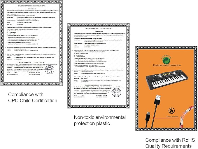 Kids Keyboard Piano, 37 Key Portable Electronic Piano for Kids, Digital Music Keyboard Educational Toys for 3 4 5 6 7 8 Year Old Girls Boys (Black)