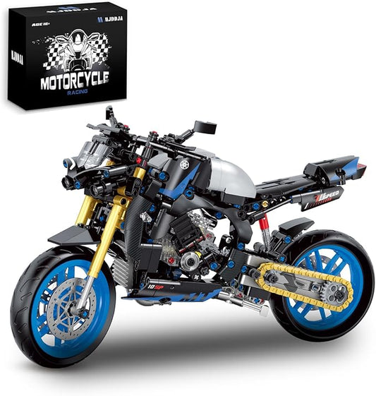 1:8 Motorcycle Building Set for Adults, Building Blocks for Adults, Collectible Toy for 14 15 16+ Years Old Boys, Teenage Boys Gifts on Birthday(579PCS)