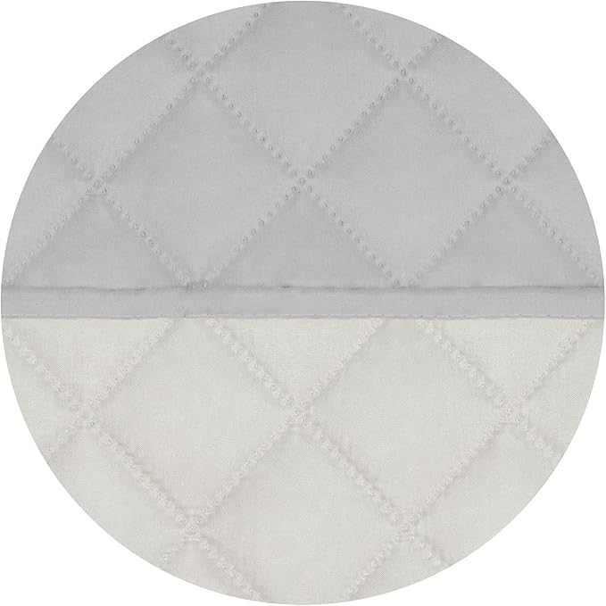 PureFit Reversible Quilted Sofa Cover, Water Resistant Slipcover Furniture Protector, Washable Couch Cover with Non Slip and Elastic Straps for Kids, Dogs, Pets (XX Large, Light Gray/Ivory)