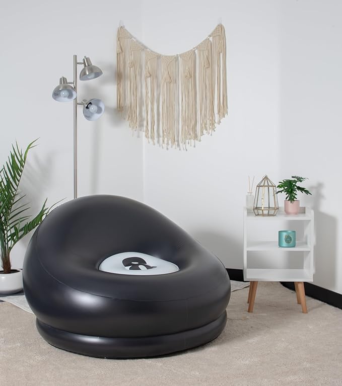 Air Candy Inflatable 8 - Ball Chair - It's a Comfortable seat as Well as a Stylish Addition to Your Game Room, Dorm Room or Anywhere to use Both Indoors & Outdoors.