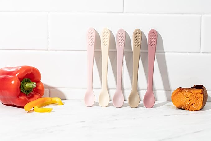 Baby Spoons - Infant Spoons First Stage-First Stage Baby Feeding Spoon Set Gum Friendly - BPA Free