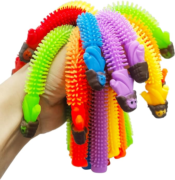 24 Pack Jesus Stretchy Strings Sensory Fidget Toys Pack Great for Kids Girls Boys Easter Basket Stuffers(Jesus)