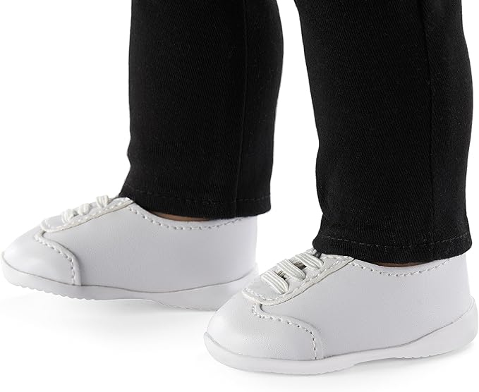 American Girl Truly Me 18-inch Doll Referee Outfit with Corded Whistle, Wristwatch, and Penalty Flag, For Ages 6+