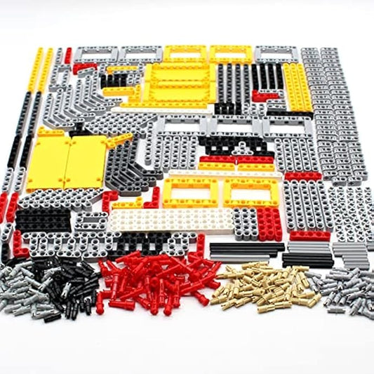 548PCS Liftarm Pins Connector Set for Technic Series Parts Compatible with Major Brand Technic Parts,DIY Assortment Pack(Liftarm,Pins,Axles,Connectors) for Technic Building Blocks Set