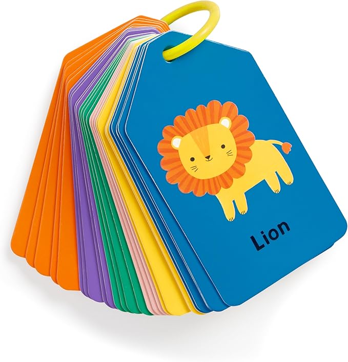 Mudpuppy Baby Animals — Ring Flashcards 26 Durable Double Sided Baby Animal Cards And Reclosable Ring With Colorful Art For Babies Ages 1+ Perfect For Preschool Or Travel For Teachers And Parents