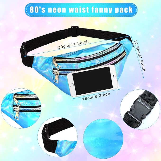 Giegxin 2 Set 80s Leg Warmers Set for Girls Kids Neon Ribbed Knit Leg Warmers Fitness Headband Wristbands for Cosplay Party