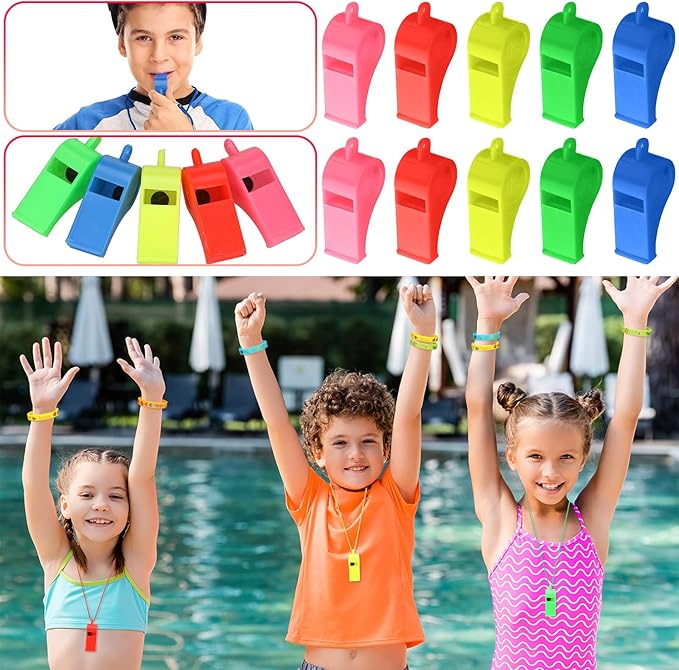 96 Pcs Pool Party Favors Inflatable Beach Balls Mini Bubbles Wand Whistle Kids Sunglasses Bulk Drinking Straws Water Gun Bracelets Goodie Bag Stuffers Summer Birthday Party Supplies Decorations Gifts