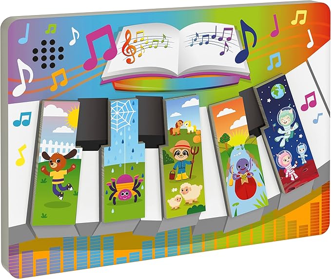 Spin Master Piano Notes Wood Sound Puzzle, for Families and Kids Ages 3 and up