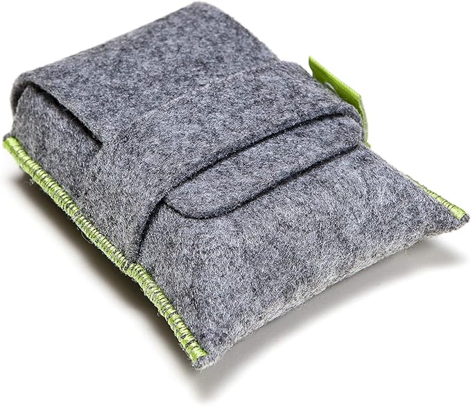 6 Piece Tegu Pocket Pouch Prism Magnetic Wooden Block Set, Nelson