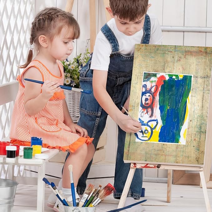 50PCS 4x4 Watercolor Paper Bulk, 140lb/300g Cold Press Thick Water Color Paper Pad for Kid Child Adult, White Art Paper for Drawing Painting Markers Gouache, Textured Cotton Paper Sheets