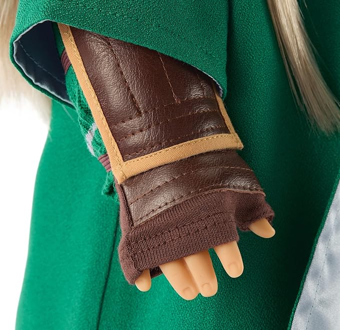 American Girl Harry Potter 18-inch Doll Slytherin Quidditch Uniform Outfit with Robe Featuring House Crest, For Ages 6+