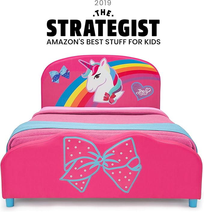 Delta Children Upholstered Twin Bed, JoJo Siwa