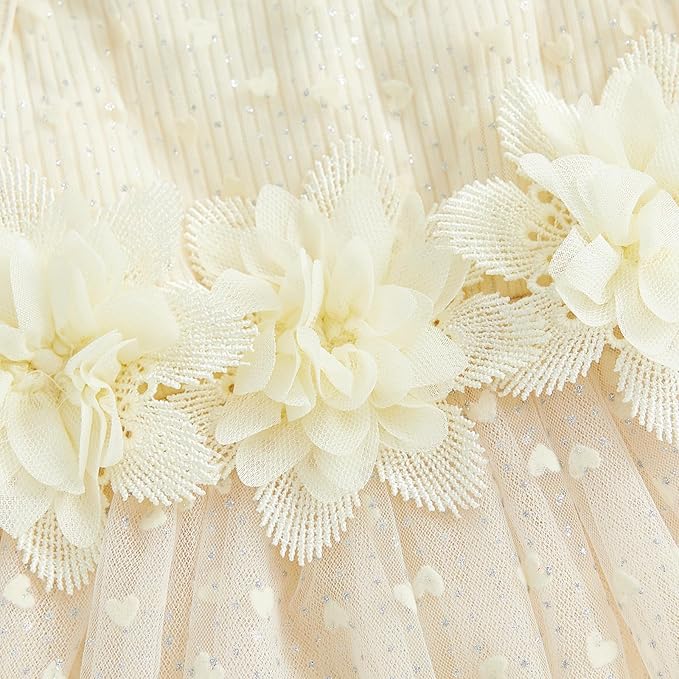 Baby Girl Clothes Daisy Ribbed Bodysuit Sleeveless Romper Dress Summer Outfit for Girls Newborn 3 6 9 12 18 Months