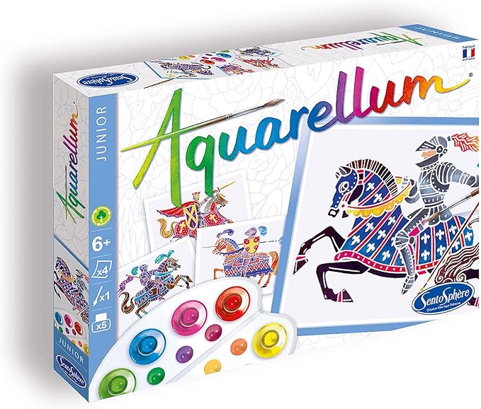 3900695 "Aquarellum Junior Knights Painting Set
