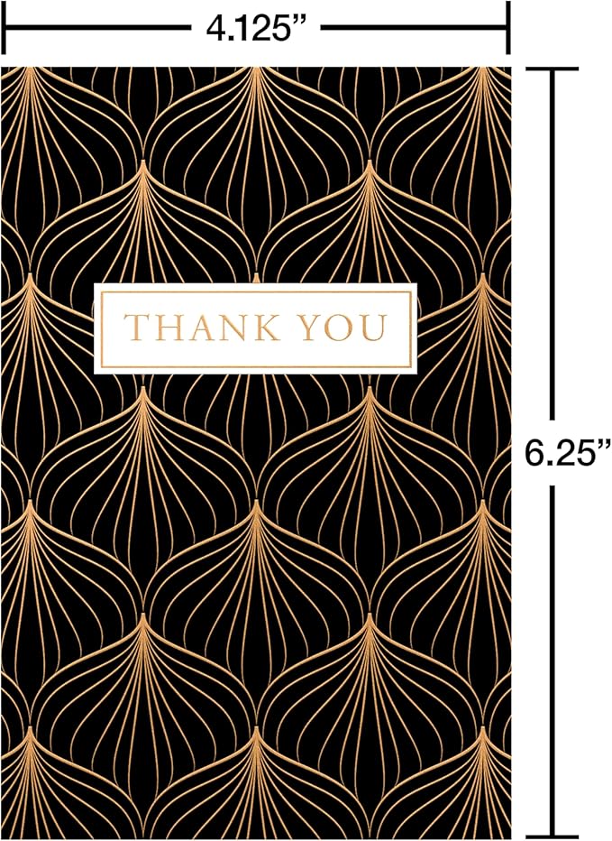 American Greetings 48-Count Blank Wedding Thank You Cards with Envelopes