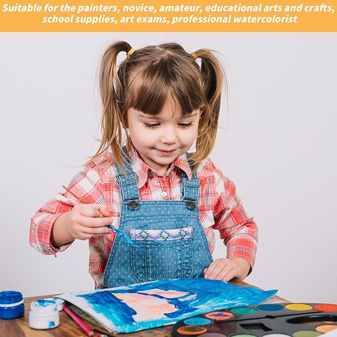 300 Sheets Cotton Watercolor Paper Bulk -140LB/300GSM Art Paper-8.5 x 11 inch Painting & Craft Paper, Finger Paints, Watercolor, Tempera, Drawing, Art Room & Home School Crafts