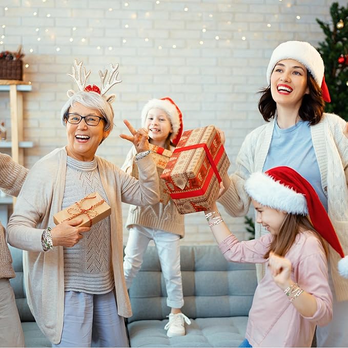 48 Pcs Colorful Kids Friendship Bracelet Set Adjustable Beads Bracelets Cute Friendship Princess Pretend Play Bracelet Stretch Beaded Bracelet Preppy Bracelets Set for Girls Women (Delicate)