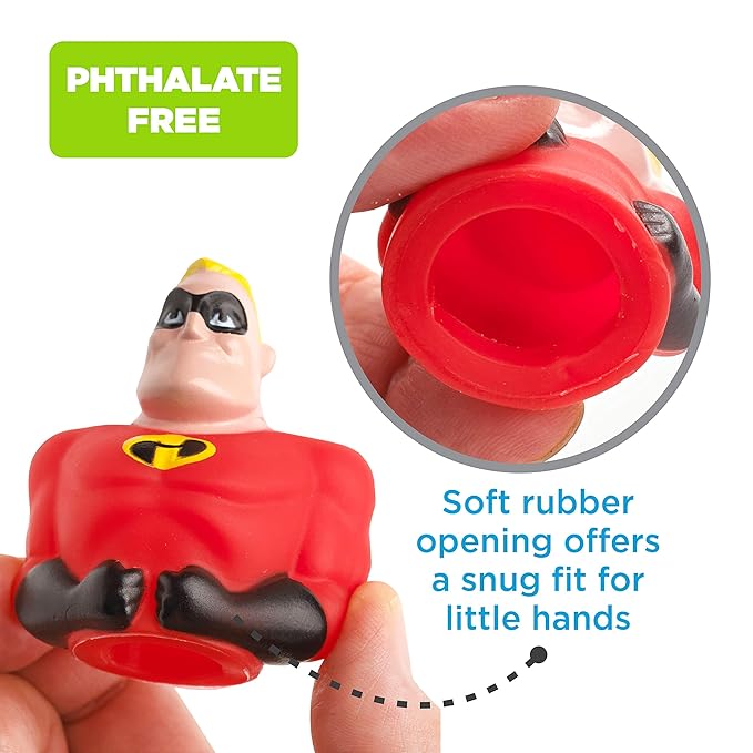 Disney Finger Puppets - Party Favors, Educational, Classroom Rewards, Bath Toys, Incredibles 2