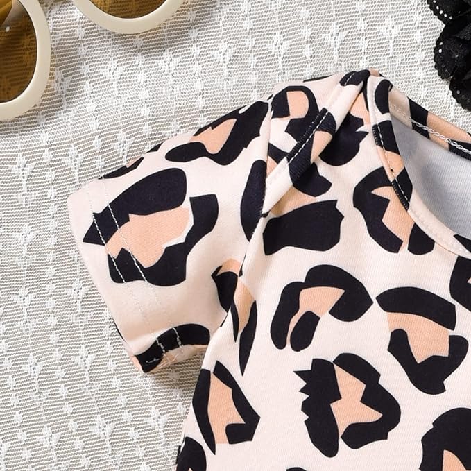 Aalizzwell Newborn Infant Baby Girls Bodysuit Dress