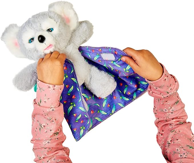 Little Live Pets Cozy Dozy Kip The Koala Bear - Over 25 Sounds and Reactions | Bedtime Buddies, Blanket and Pacifier Included | Stuffed Animal, Best Nap Time, Interactive Bear - Styles May Vary