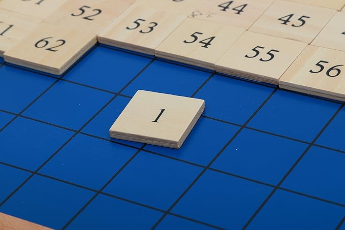 Adena Montessori Hundred Board - Montessori Educational Learning Math Toys for Kids