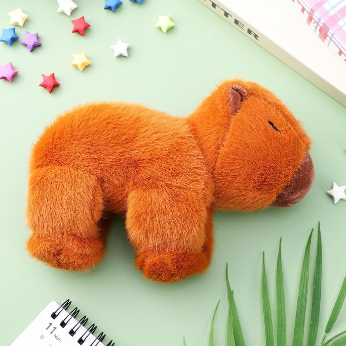Animal Slap Bracelets Capybara Plush Toy Capybara Slap Bracelet Capybara Huggers Slap Bracelets Animal Toy Stuffed Animal Slap Band for Birthday Party
