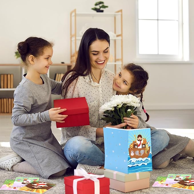 24 Pcs Christmas Coloring Book for Kids Bulk with 24 Crayons, Christmas Activity Books with Marker Xmas Stocking Goodie Bag Stuffers for Holiday Students Classroom Gifts Party Favors (Adorable)