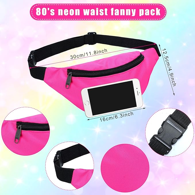 Giegxin 2 Set 80s Leg Warmers Set for Girls Kids Neon Ribbed Knit Leg Warmers Fitness Headband Wristbands for Cosplay Party