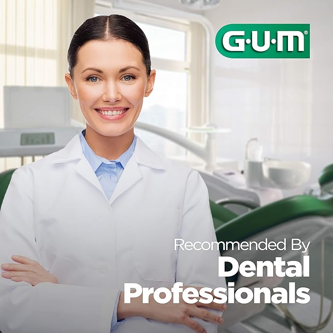 GUM Crayola Power Toothbrush for Kids, Extra Soft Bristled Toddler Toothbrushes, Travel Cap + Suction Cup Base, Batteries Included, 1ct (4pk)