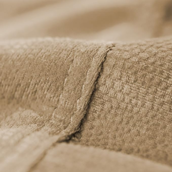 Chill Sack Bean Bag Chair: Giant 4' Memory Foam Furniture Bean Bag - Big Sofa with Soft Micro Fiber Cover - Tan Pebble