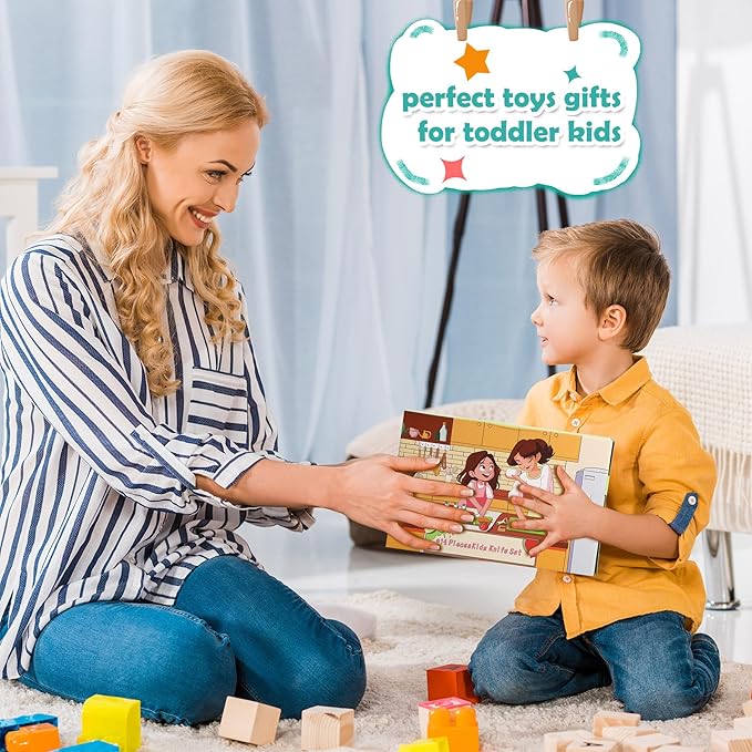 14 PC Kid Safe Knife Set for Real Cooking Toy for Age 2+ , Montessori Kitchen tools for Toddlers Mini Chef 2-4 5-7 6-8 Year Old Kids, Christmas Toy Gifts for 2 3 4 5 6 7 8 9 Year Old Girl Boy Birthday