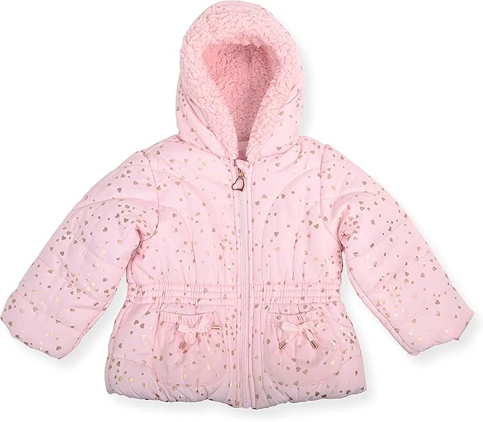 Arctic Quest Little Girls Bib Snow Pants and Ski Jacket Water-Resistant Snowsuit For Kids Winter Jacket For Girls