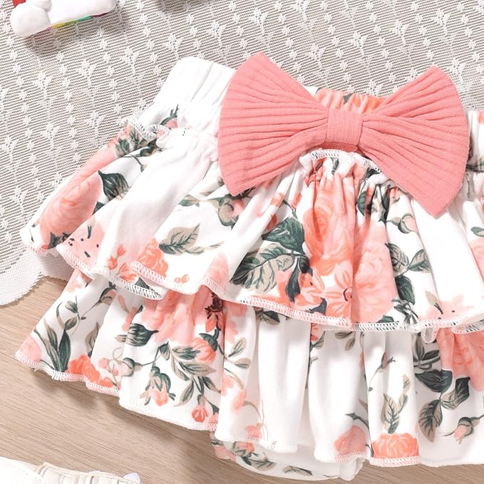 Aalizzwell Newborn Infant Baby Girls Summer Outfit